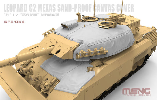 Canadian Main Battle Tank Leopard C2 MEXAS Sand-Proof Canvas Cover(Resin)