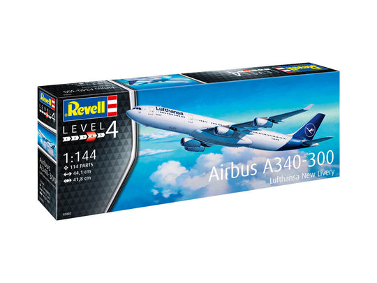A340-300 Lufthansa New Livery