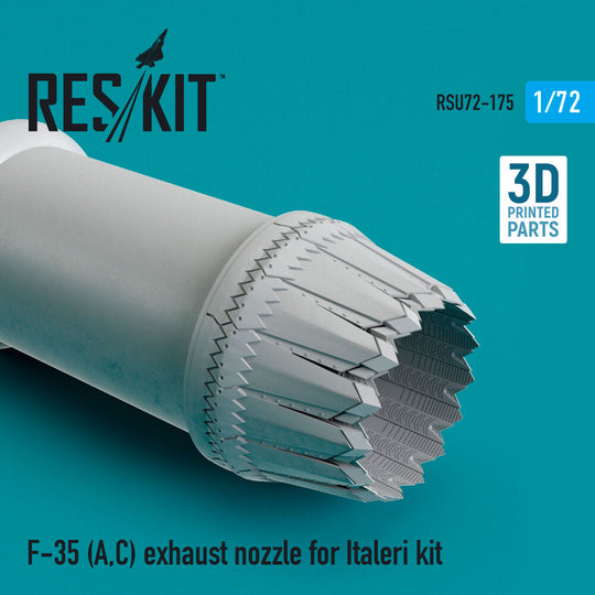 F-35 (A,C) Lightning II exhaust nozzle for Italeri kit