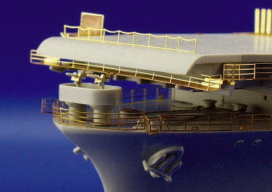 Flugzeugträger USS Hornet CV 8 Fotoätzsatz für Reling
