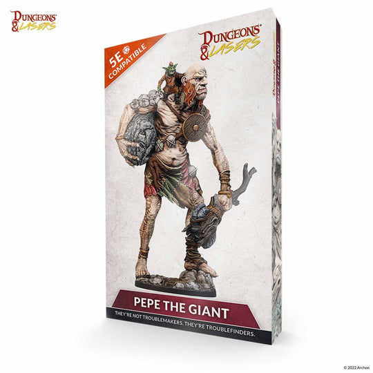 Dungeons & Lasers Miniatures: PEPE THE GIANT