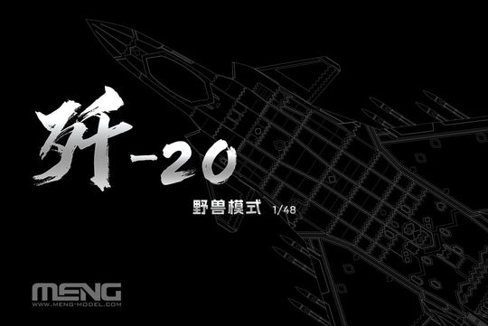 Chinese J-20 Stealth Fighter Beast Mode