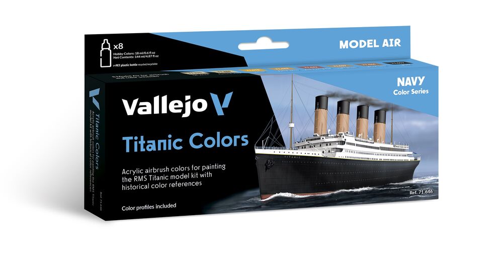 Model Air: Titanic Colors  18 ml