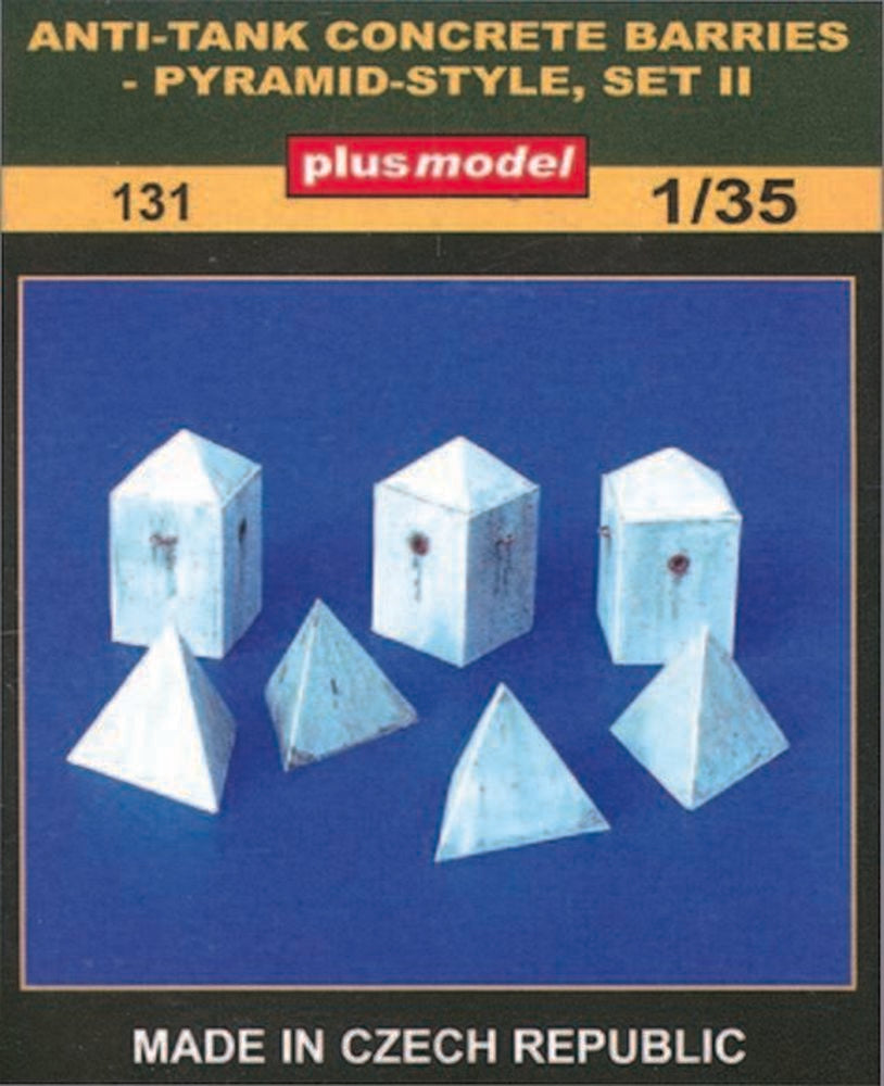 Panzerbarrikaden Pyramidenform Set II
