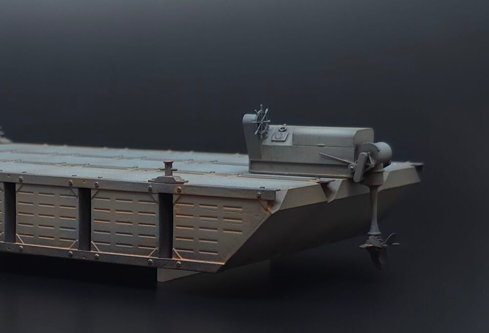 US Navy Seabees NL pontoon barge