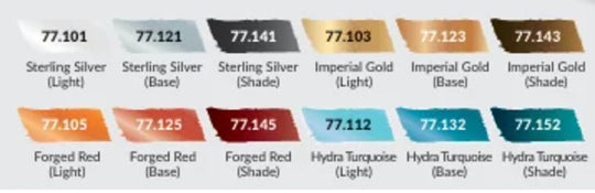 True Metallica Metal: Starter Set (12 colors set)