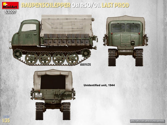 Raupenschlepper Ost RSO/01. Last Prod