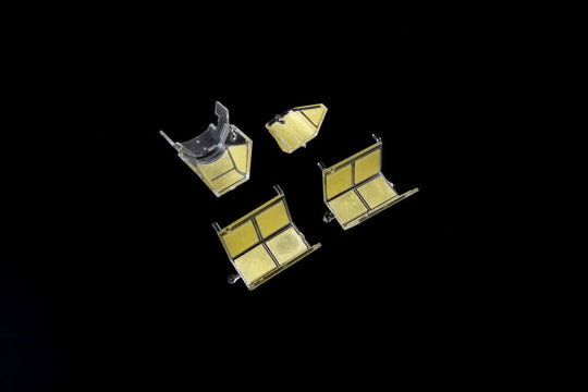 Bf 109G-6 late framed canopy Tface for Tamiya
