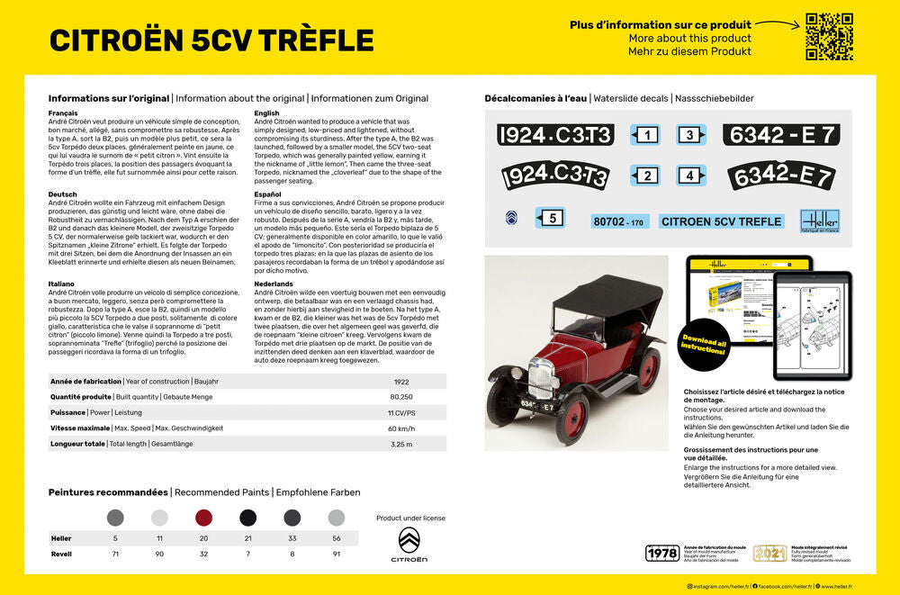 STARTER KIT Citroen Trefle
