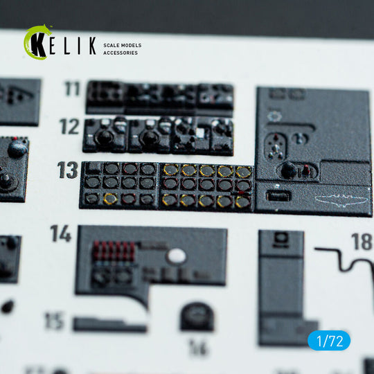 He-177A-5 - interior 3D decals for Revell kit