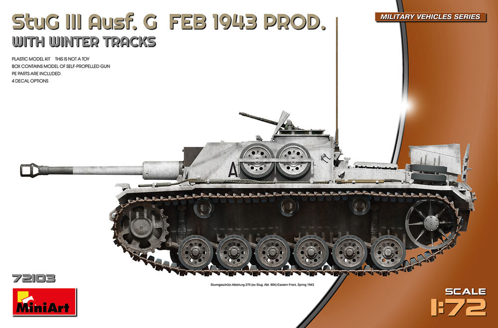 StuG III Ausf. G  Feb 1943 Prod w/Winter Tracks