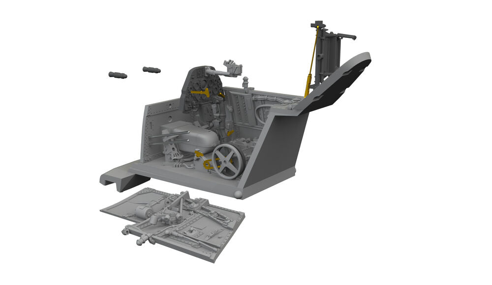 Bf 109K-4 cockpit PRINT for Eduard
