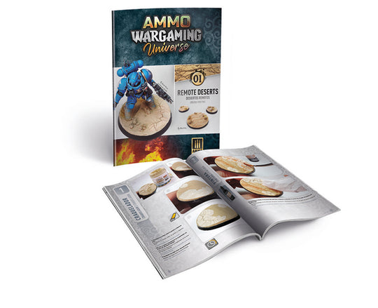 AMMO WARGAMING UNIVERSE Book 01 - Remote Deserts (English, Castellano, Polski)