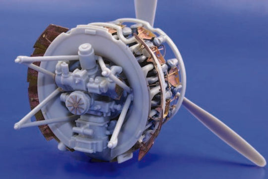 A6M2 Zero type 21 engine für Tamiya Bausatz 60317