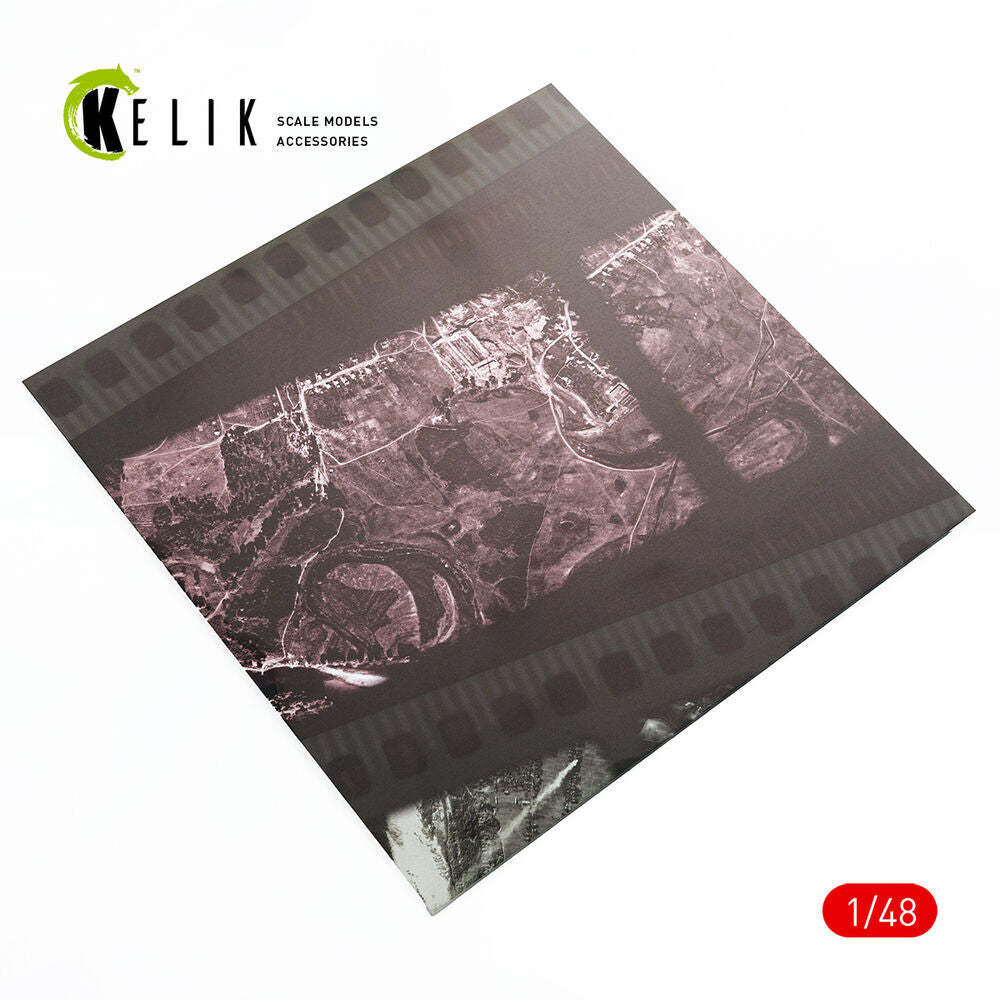 Photoreconnaisance Plane Stand - Base - Acrylic 3 mm (240 x 240 mm) (190g) (Universal scale)