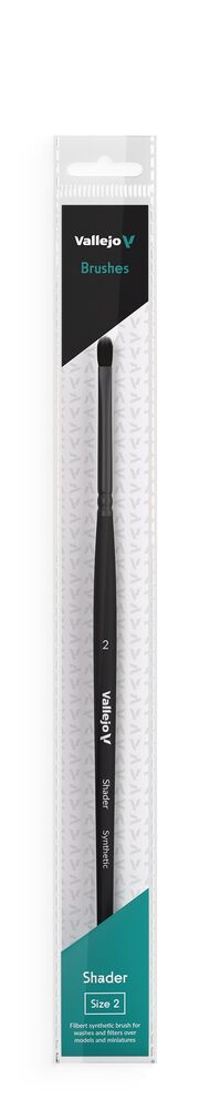 Filbert Shader Flat Synthetic Brush No. 2