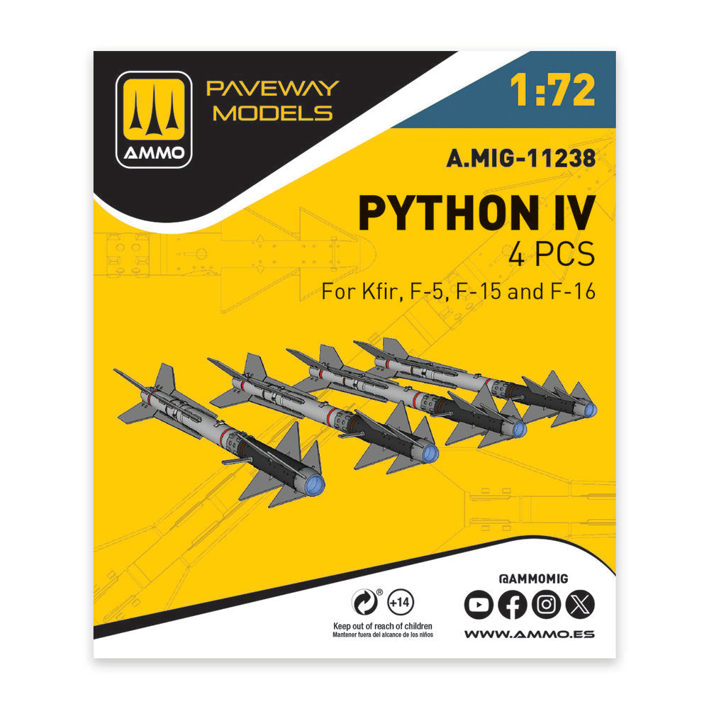 Python IV (4 pcs)