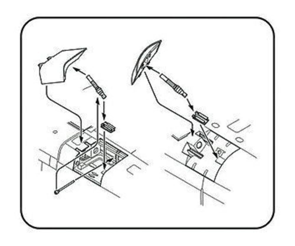 TSR-2 Airbrakes Set für Airfix Bausatz
