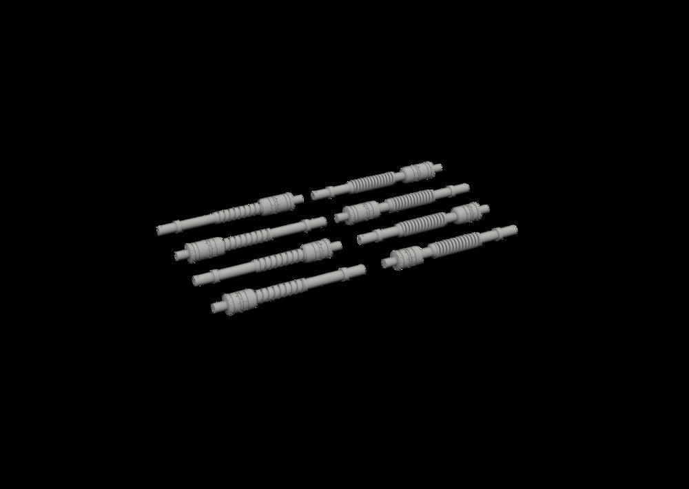 Hurricane Mk.IIc gun barrels for Revell