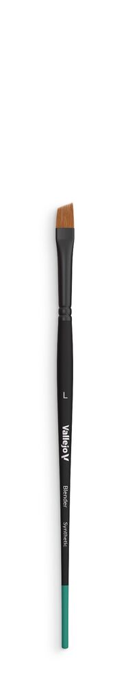 Flat Angled Synthetic Brush Large