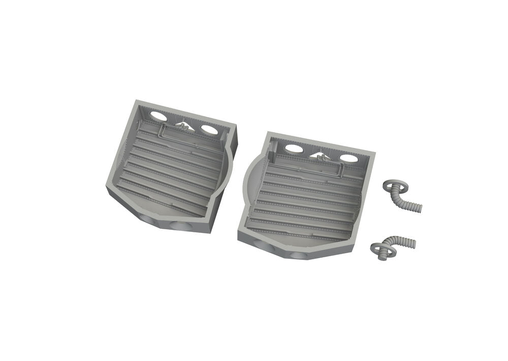 P-40 wheel bays PRINT  EDUARD