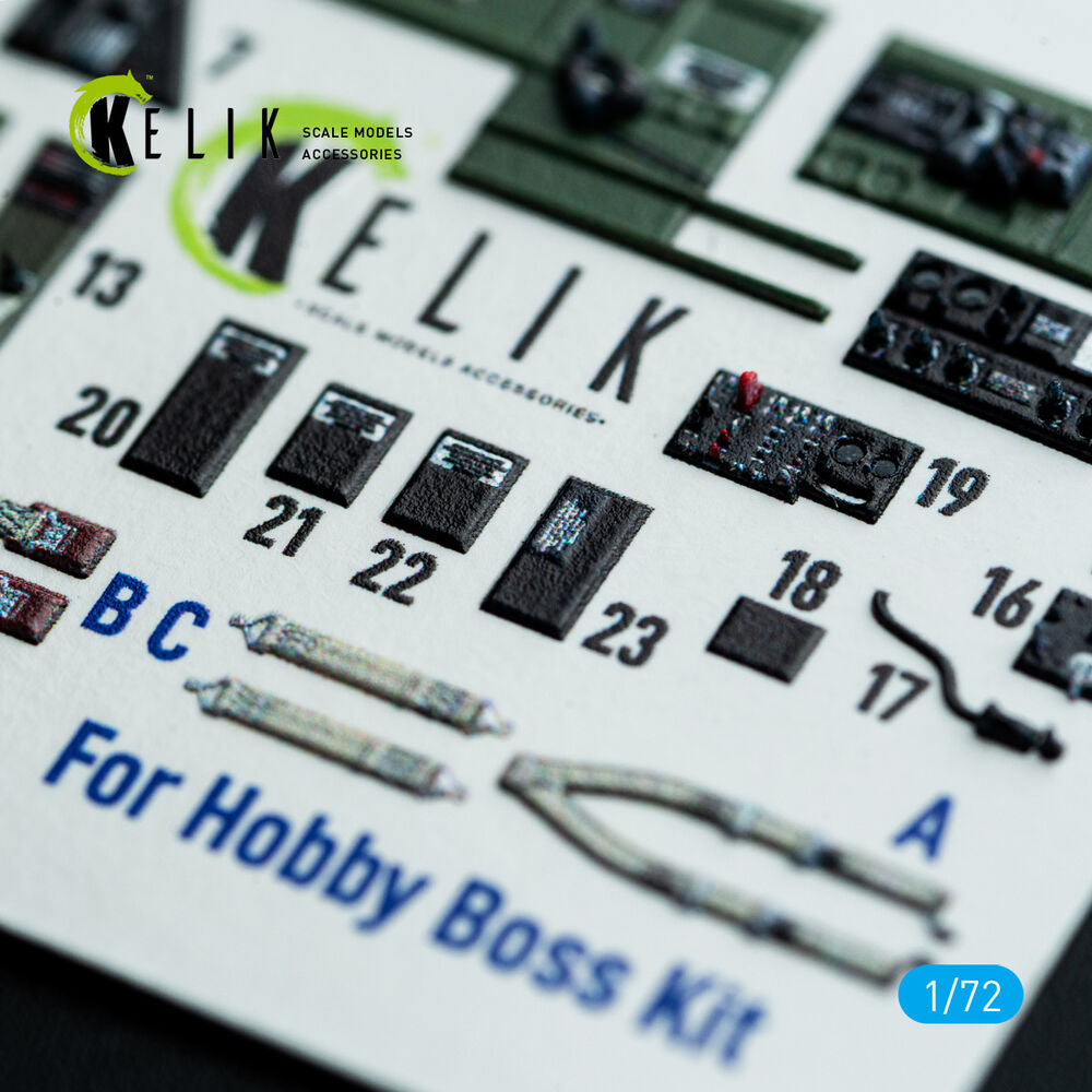 TBM-3 Avenger - interior 3D decals for HobbyBoss kit
