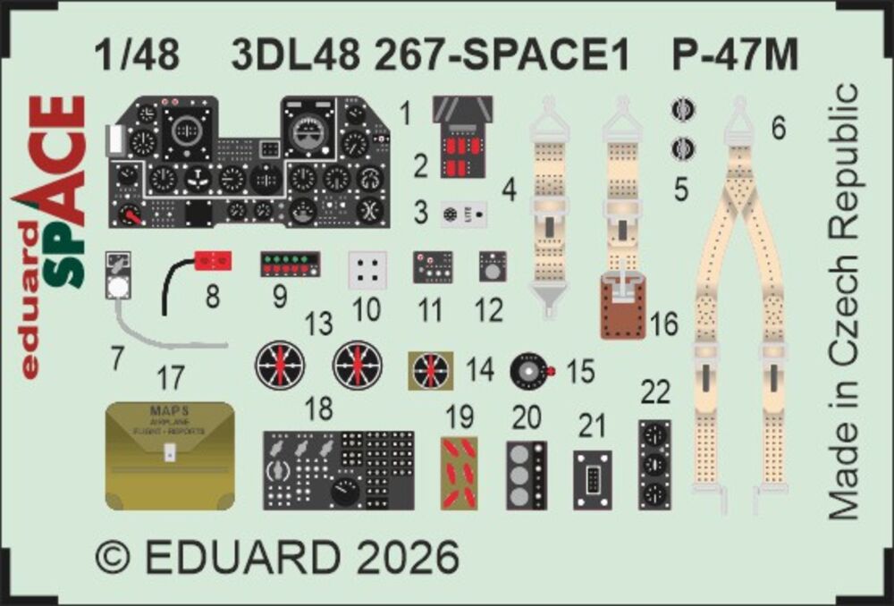 P-47M SPACE for Miniart