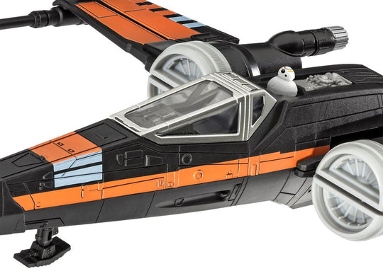 Poe's X-Wing Fighter (w/Sound): Build & Play