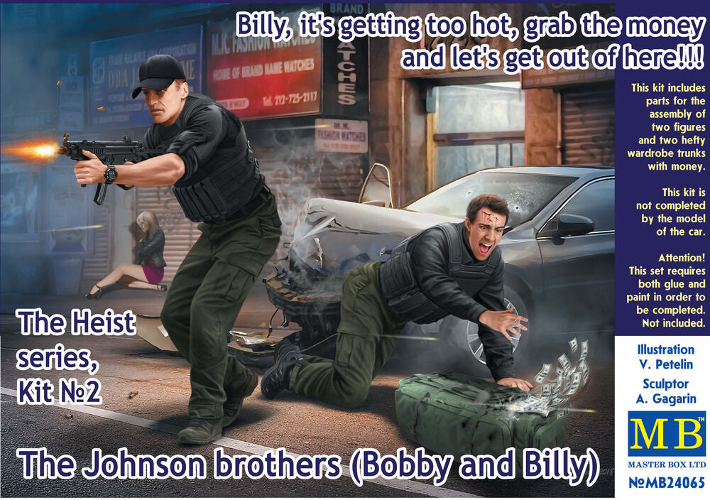 The Heist series,Kit#2. The Johnson brothers (Bobby and Billy)