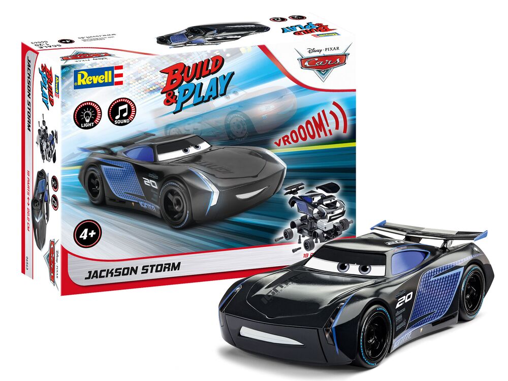 Jackson Storm Disney-Cars Auto mit Licht & Sound