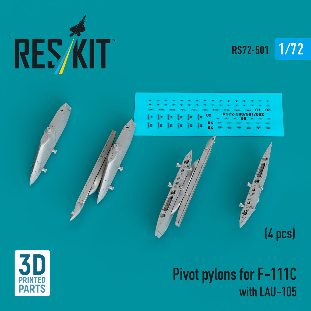 Pivot pylons for F-111C with LAU-105 (4 pcs)