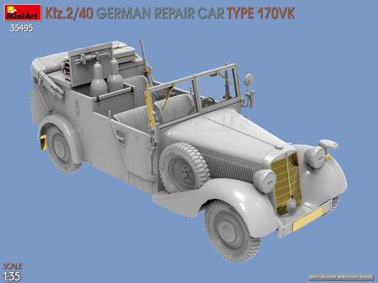 Kfz.2/40 German Repair Car Type 170VK