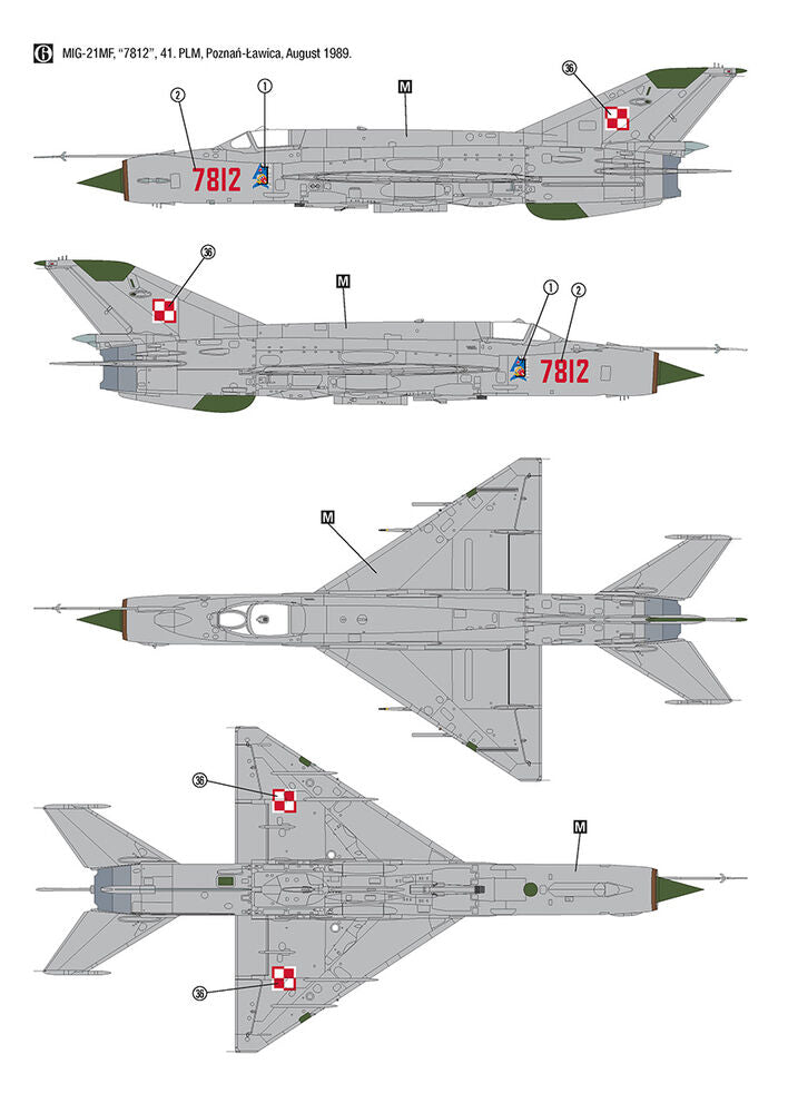 MiG-21MF Polish Air Force