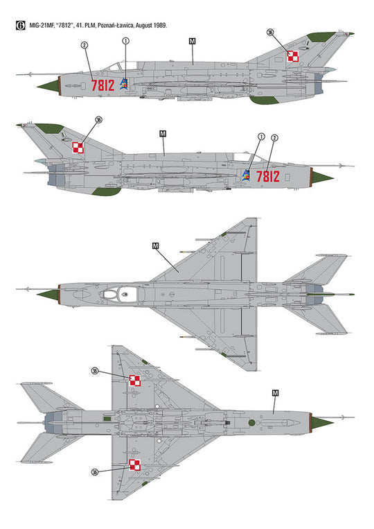 MiG-21MF Polish Air Force