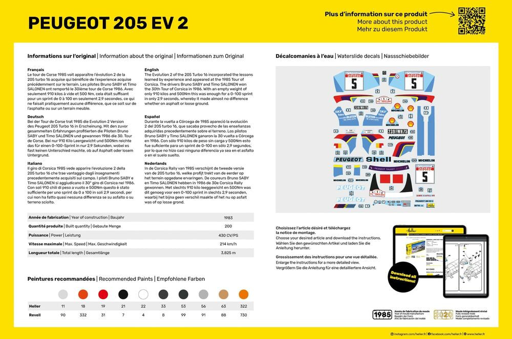 STARTER KIT Peugeot 205 EV 2