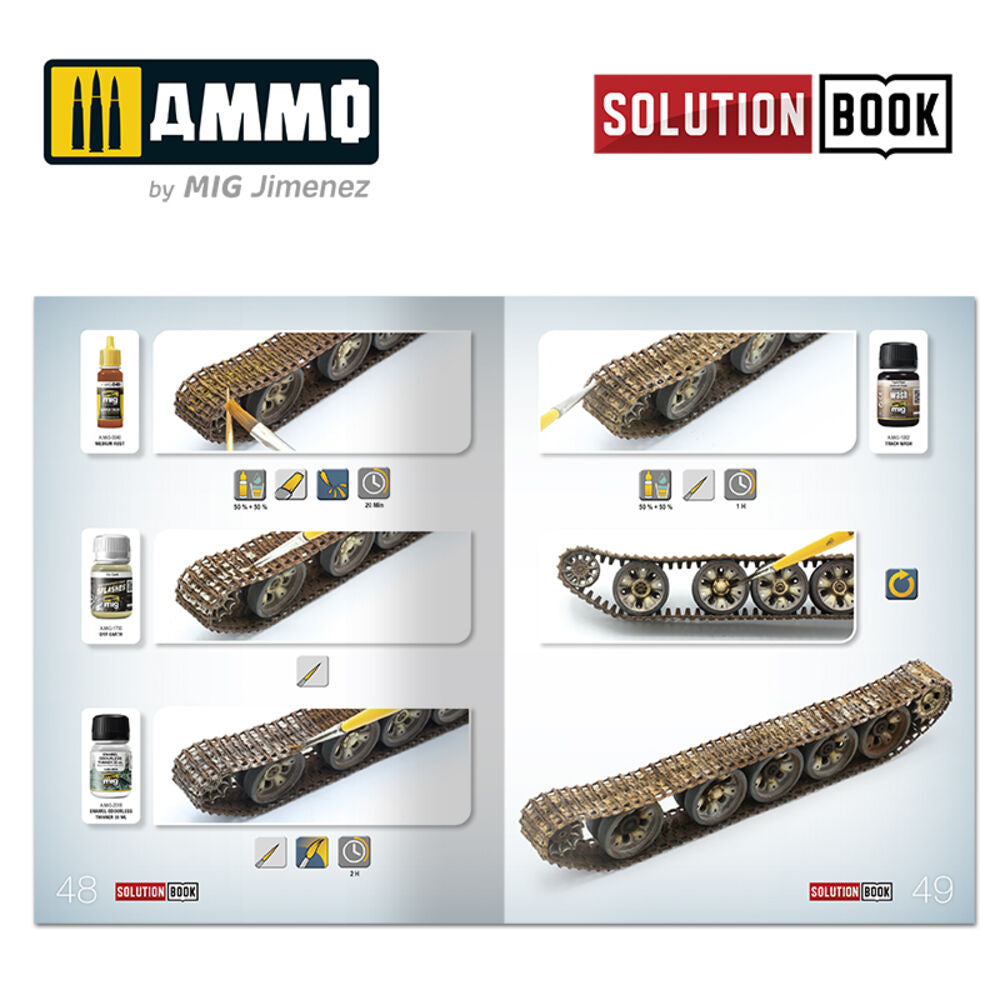 SOLUTION BOOK 12 - How to Paint Realistic Rust (English, Castellano, Français, Deutsch)