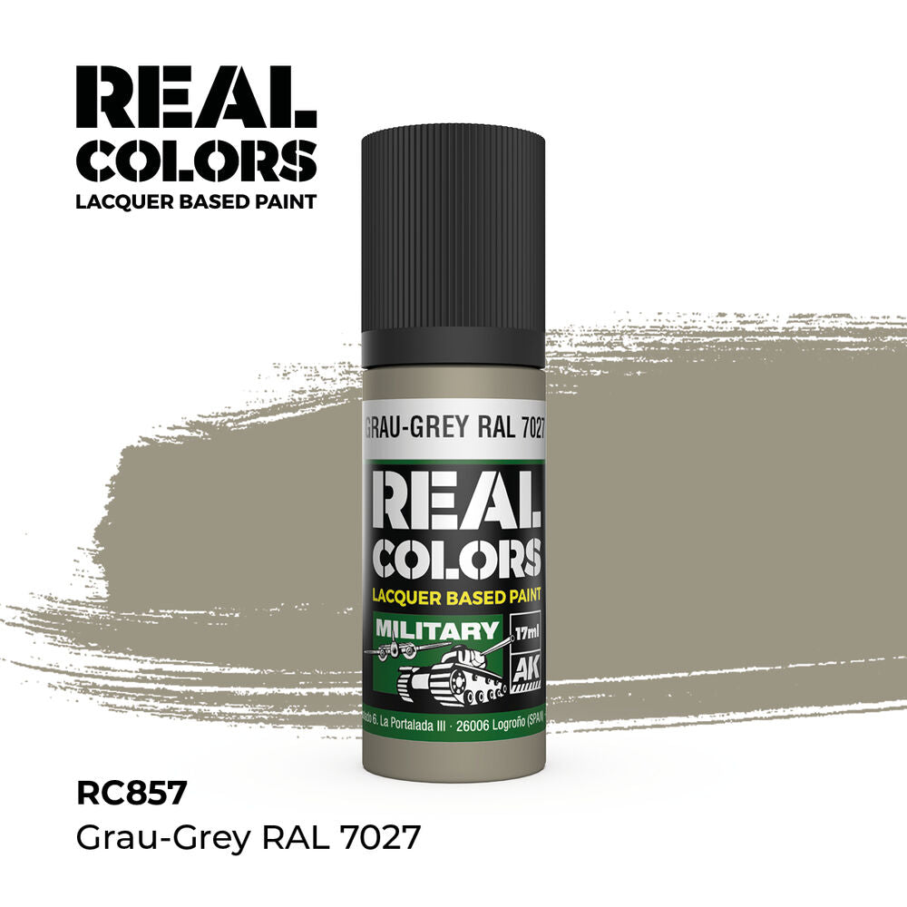 Real Colors: Grau-Grey RAL 7027 17 ml.