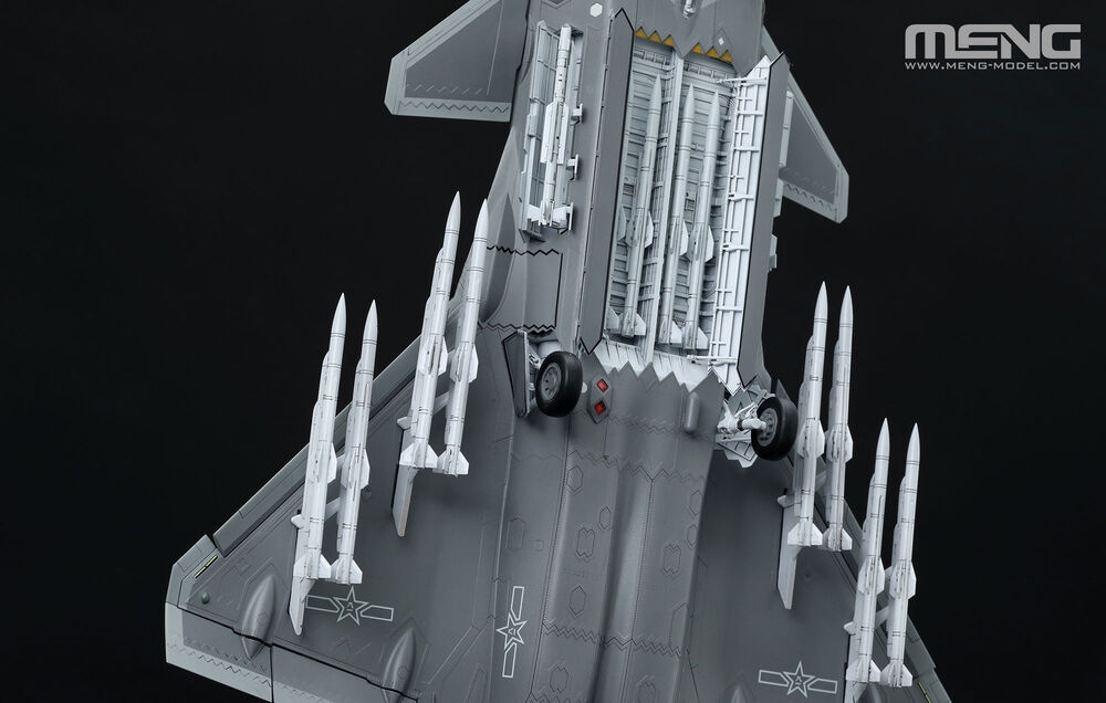 Chinese J-20 Stealth Fighter Beast Mode
