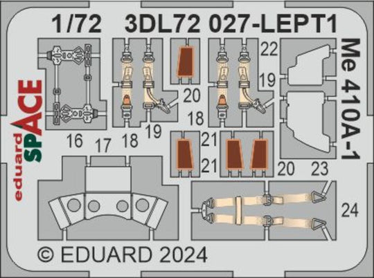 Me 410A-1 SPACE 1/72 AIRFIX