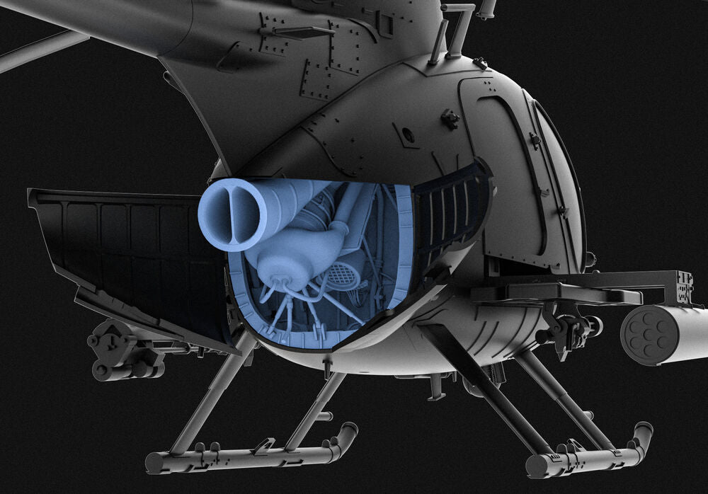 HELICOPTER ENGINE A/MH-6J LITTLE BIRD