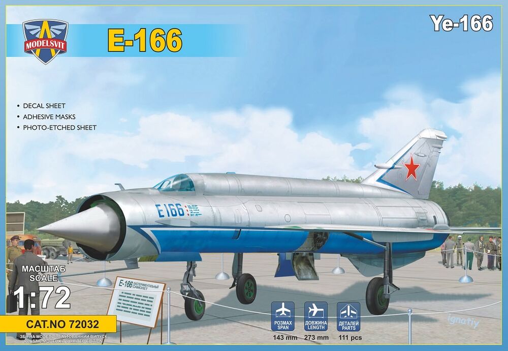 Ye-166 Heavy exper.interceptor