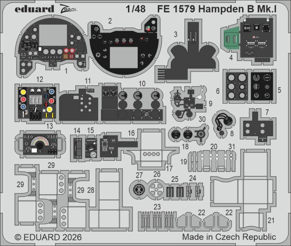 Hampden B Mk.I for ICM