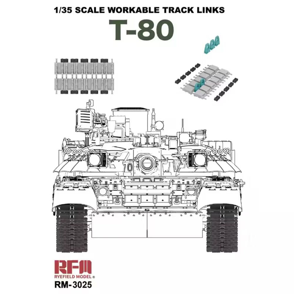 Workable Track Links for T-80