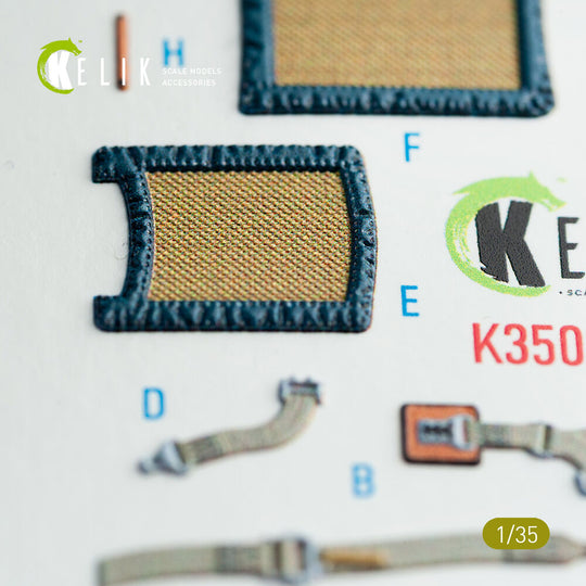 AH-1G Cobra interior 3D decals for ICM kit