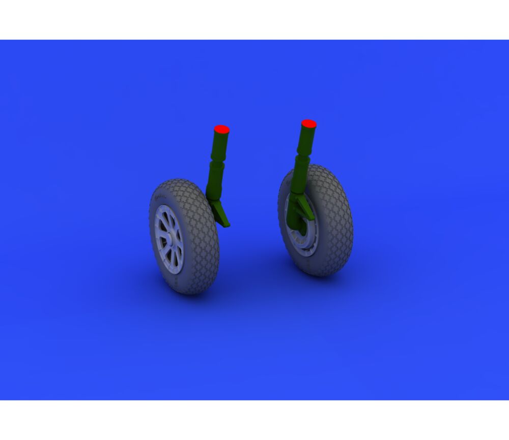 F4U-1 wheels for Tamiya