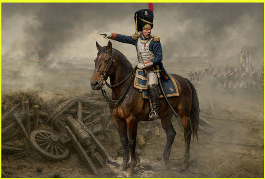 Napoleonic Wars Era. The Old Guard Officer