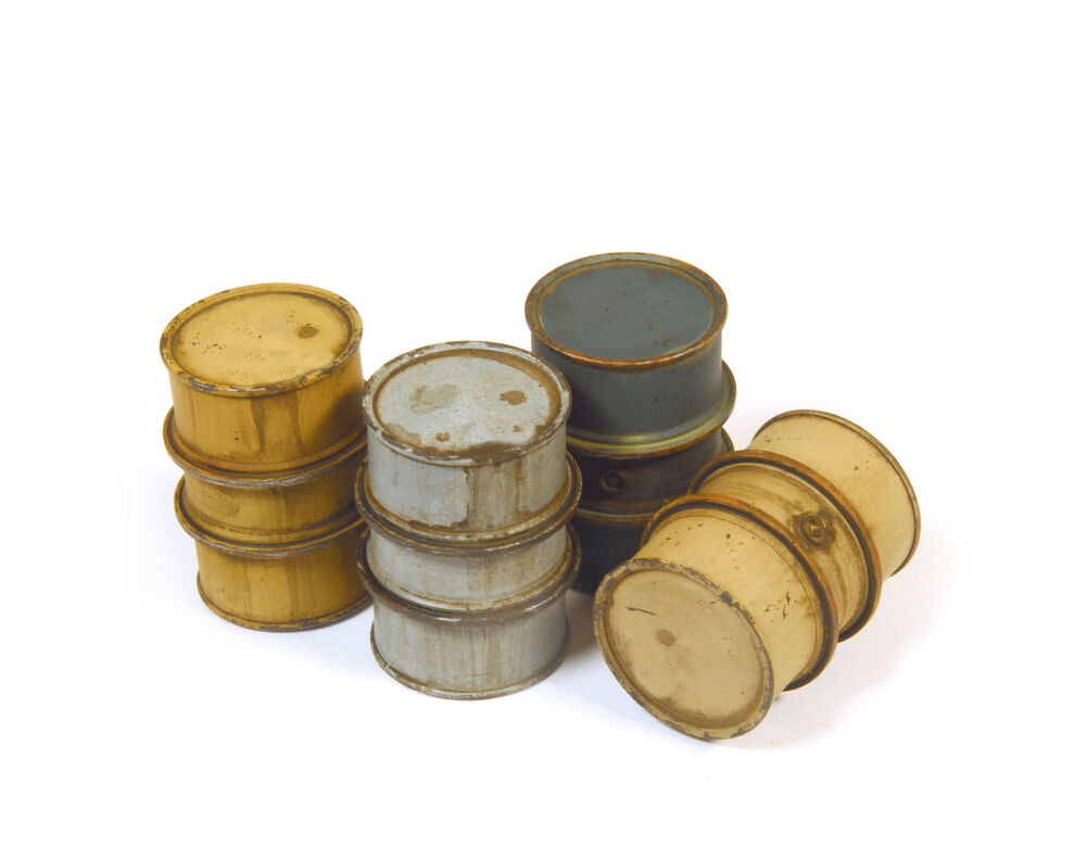Vallejo Scenics: German Fuel Drums #1
