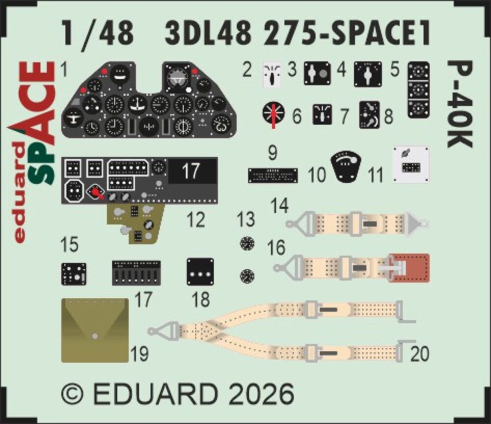 P-40K SPACE for Eduard