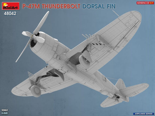 P-47M Thunderbolt. Dorsal Fin. Advanced Kit