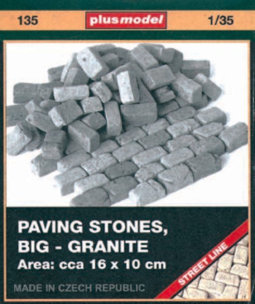 Pflastersteine, groß, Granit